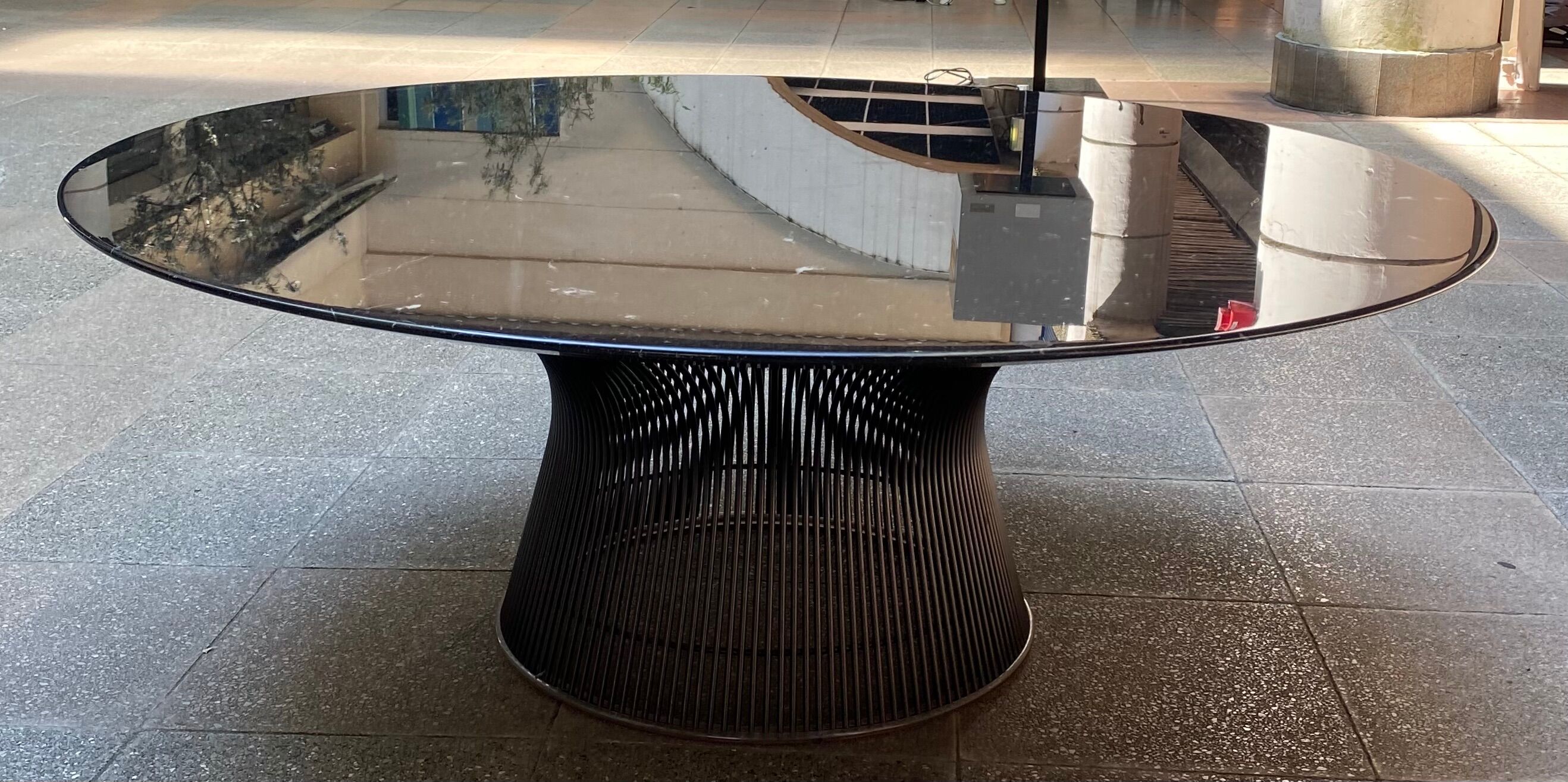 Coffee table by Warren Platner - Limited Edition Knoll bronze 2020