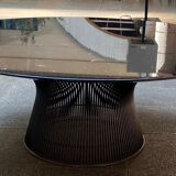 Table basse par Warren Platner - Edition limitée Knoll bronze 2020
