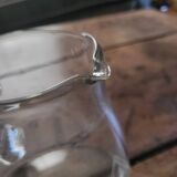 Pichet en verre gravé – Style Art Déco – France, années 30