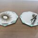 Pair of octagonal mirrors beveled 40s 50s