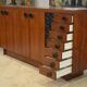 Buffet brutaliste De Coene 1970’s