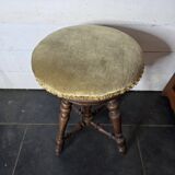 Ancien tabouret de piano réglable