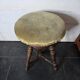 Antique adjustable piano stool