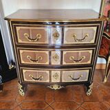 Small St Louis XIV curved chest of drawers Maison Jansen
