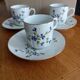 Trio cups and saucers
