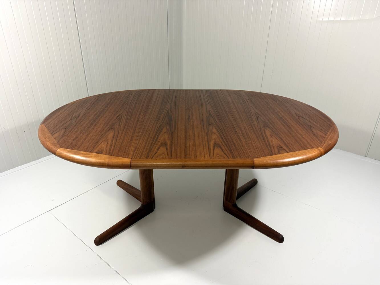 Teak extendable dining table by KS Møbler Denmark