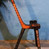 Brutalist tripod chairs 1960