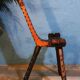 Brutalist tripod chairs 1960