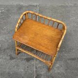 Bout de canapé rotin