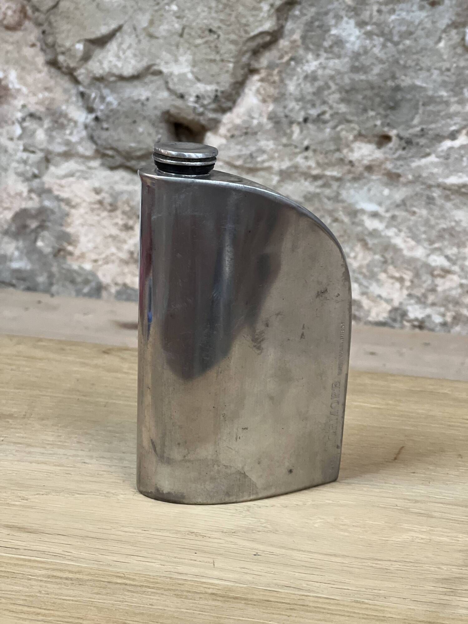 Silver-plated flask - Chris Middleton - The Tormore