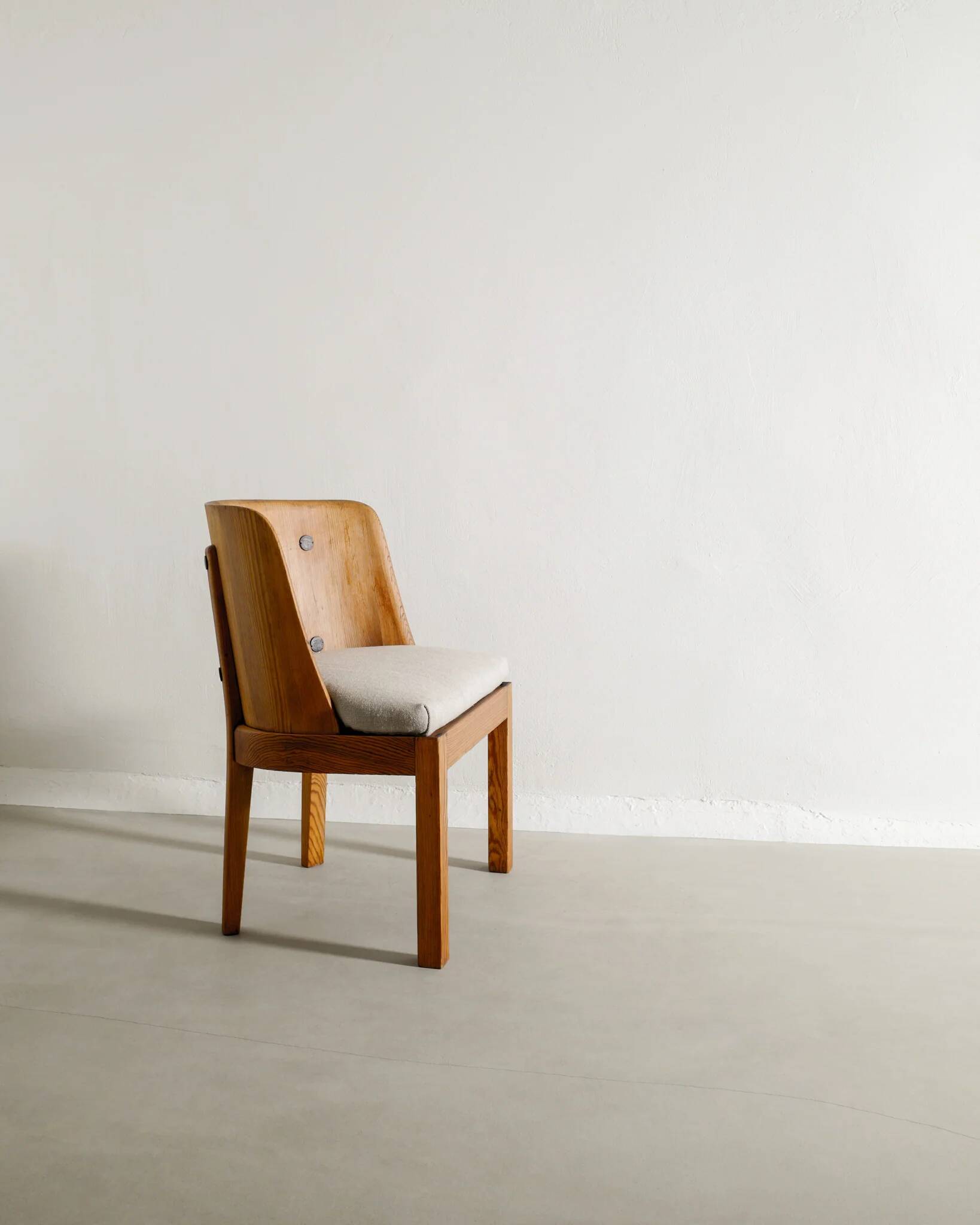 Vintage Swedish Modern Wooden "Lovö" Armchairs by Axel Einar Hjorth, 1930s