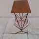 Table d appoint porte revue scoubidou vintage