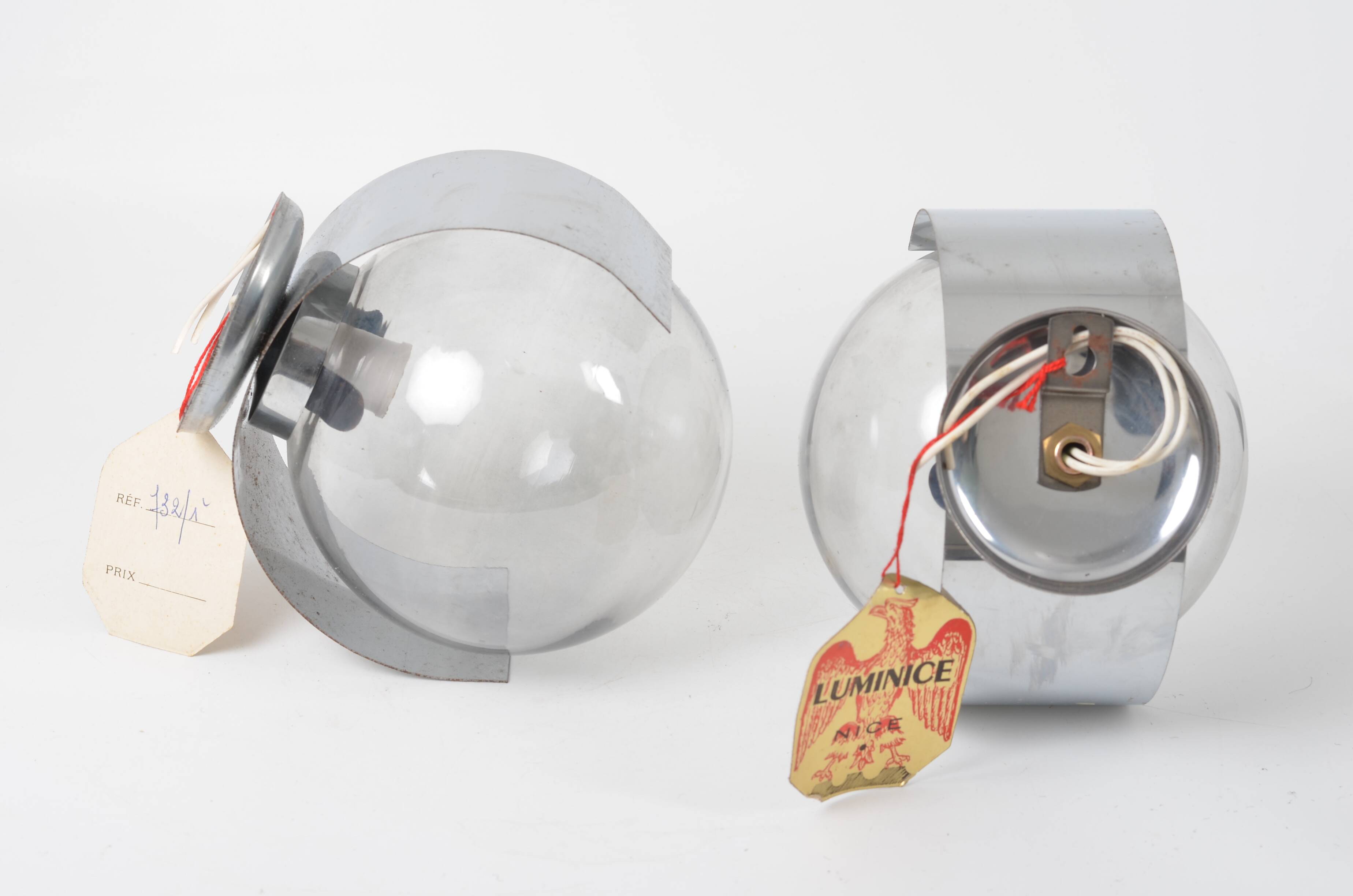 Luminice Space Age Wall Lights