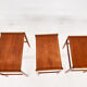 Mid-century teak nesting tables, The Netherlands 1950's
