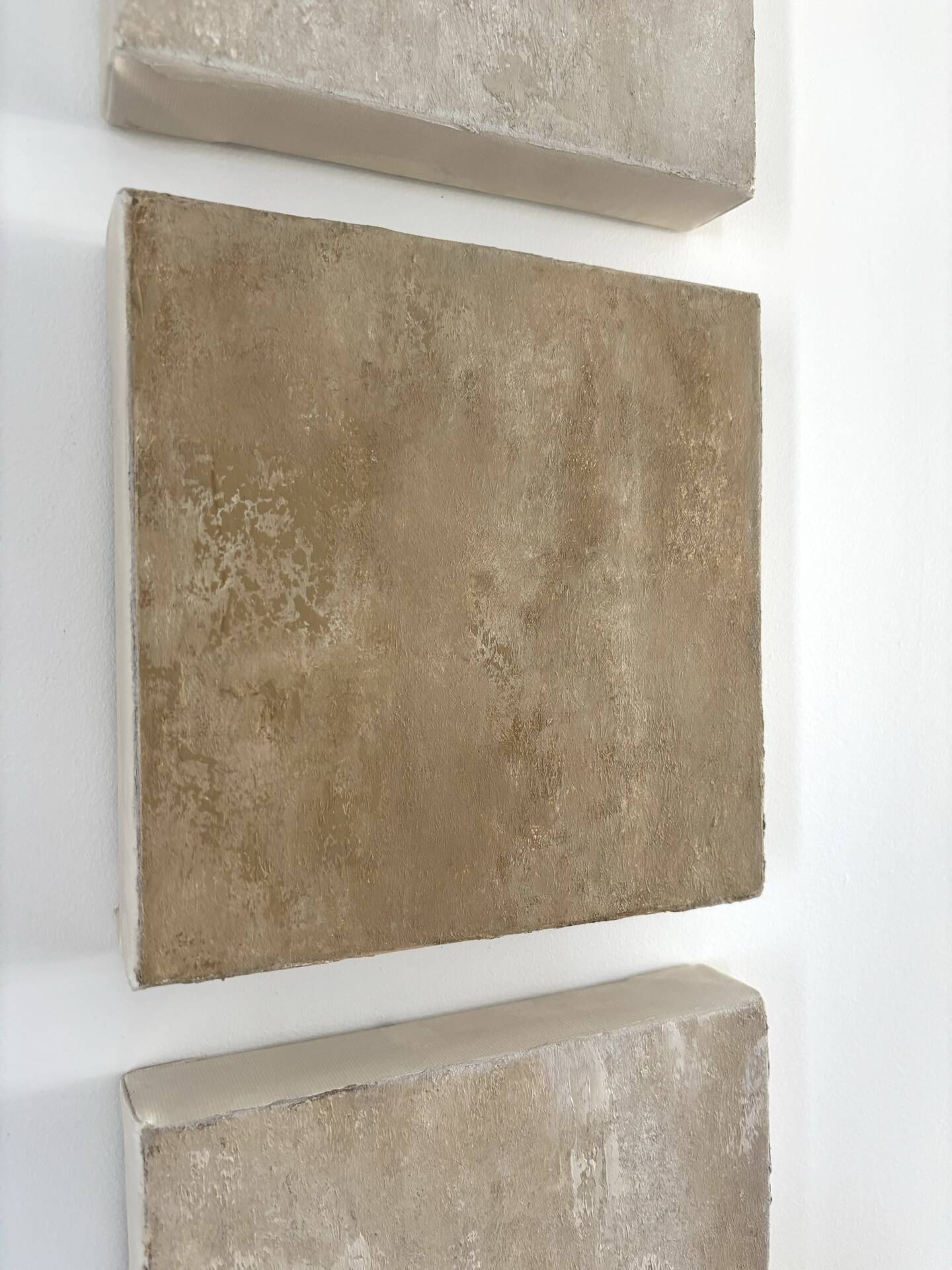 Triptych oil on canvas