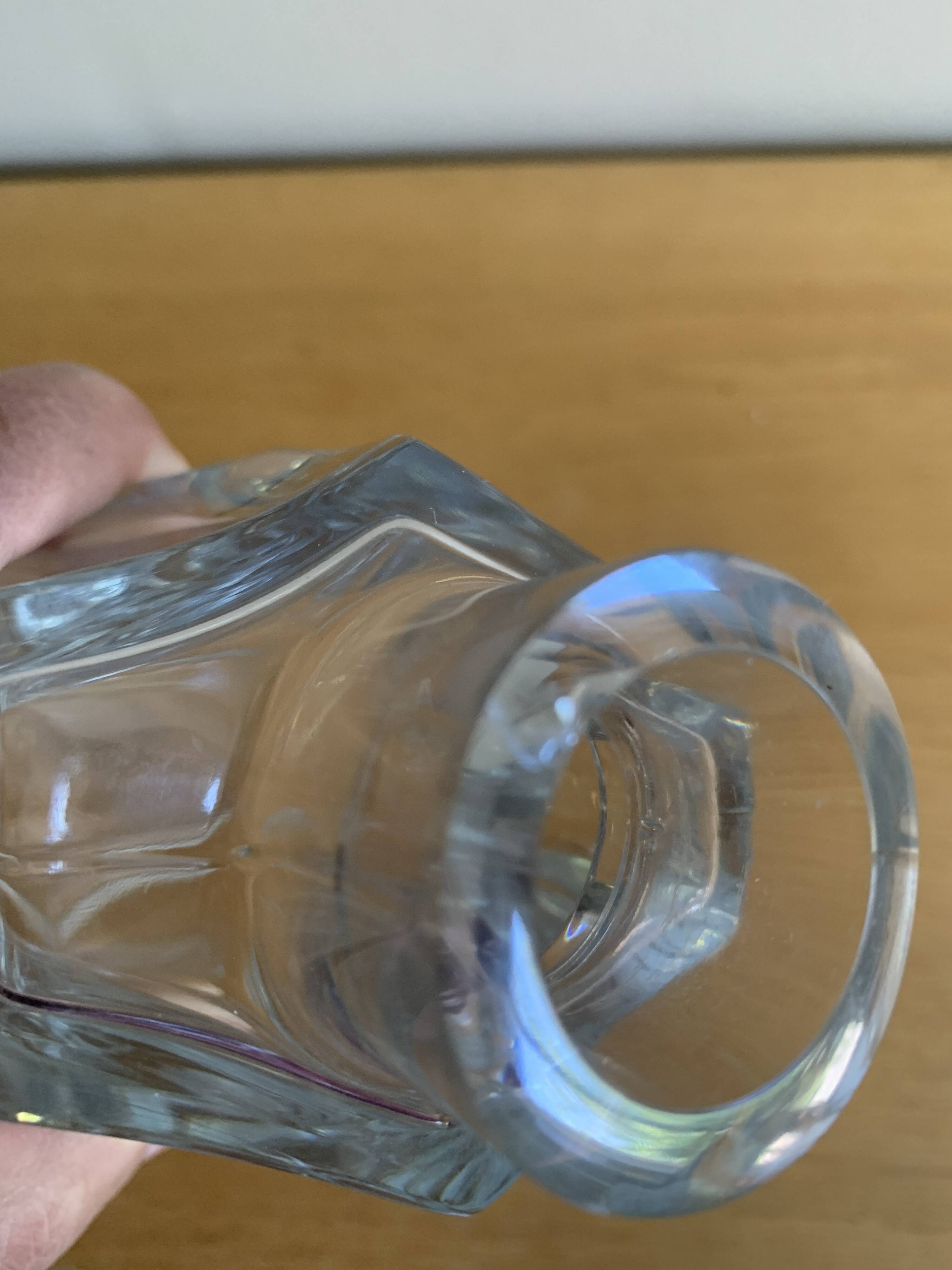 Crystal carafe from Vannes