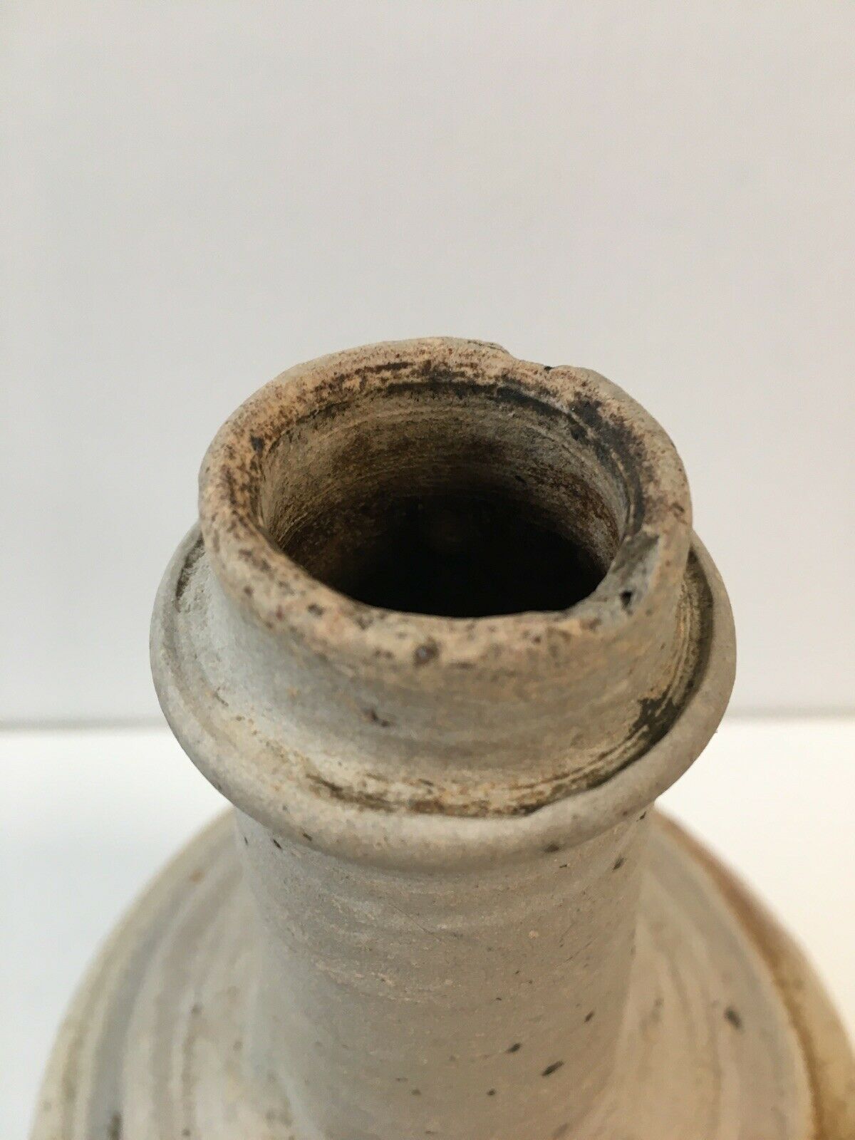 Sandstone bottle for cognac or other decorative collection