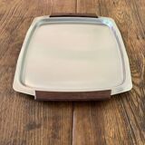 Vintage stainless steel tray Made in Hong Kong