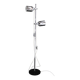 1970s Stanislav Indra Chrome Plated Floor Lamp, Czechoslovakia