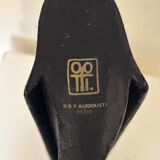 Geometric shagreen vase Ria & Yiouri Augousti, 1990