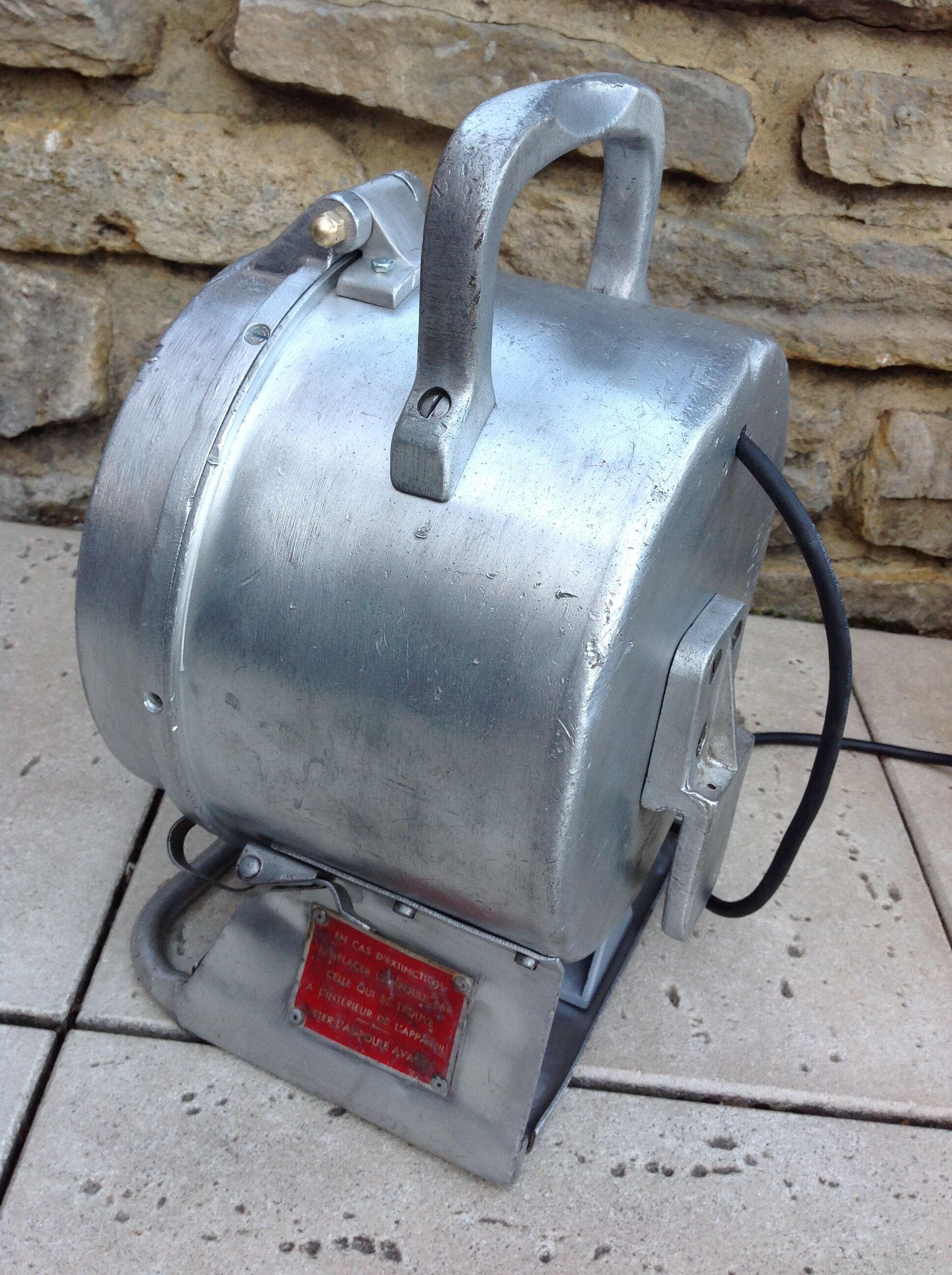 Former SNCF lantern - vintage 70s