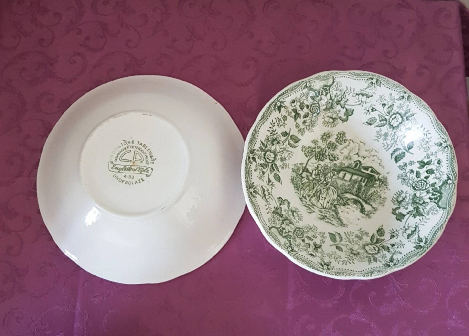 Ensemble de porcelaine anglaise Irostone Tableware