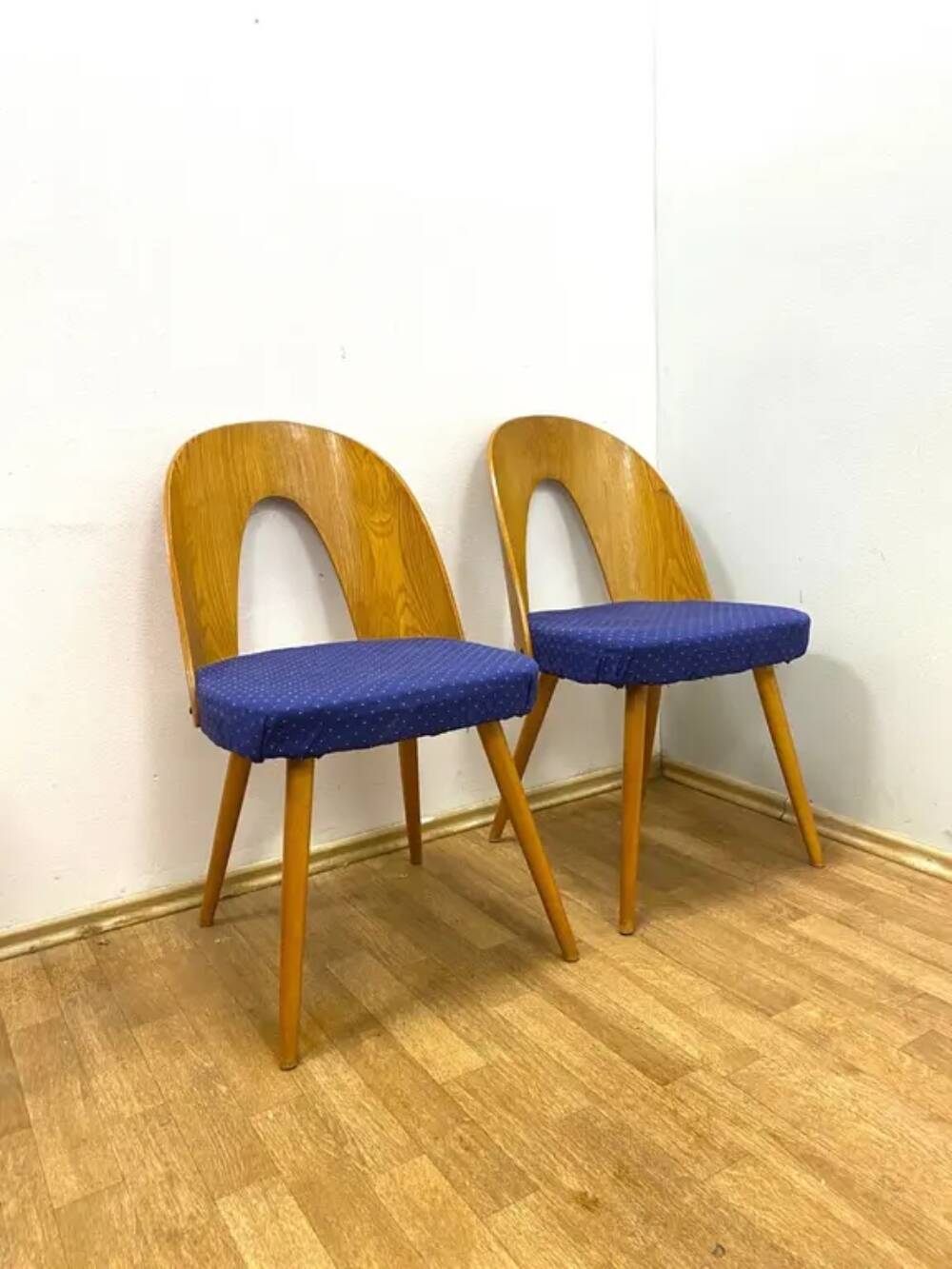 Retro Chair, TON Antonín Šuman, 1960s (Set of 2)