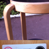 Scandinavian Thygesen and Sørensen stool 50s 60s