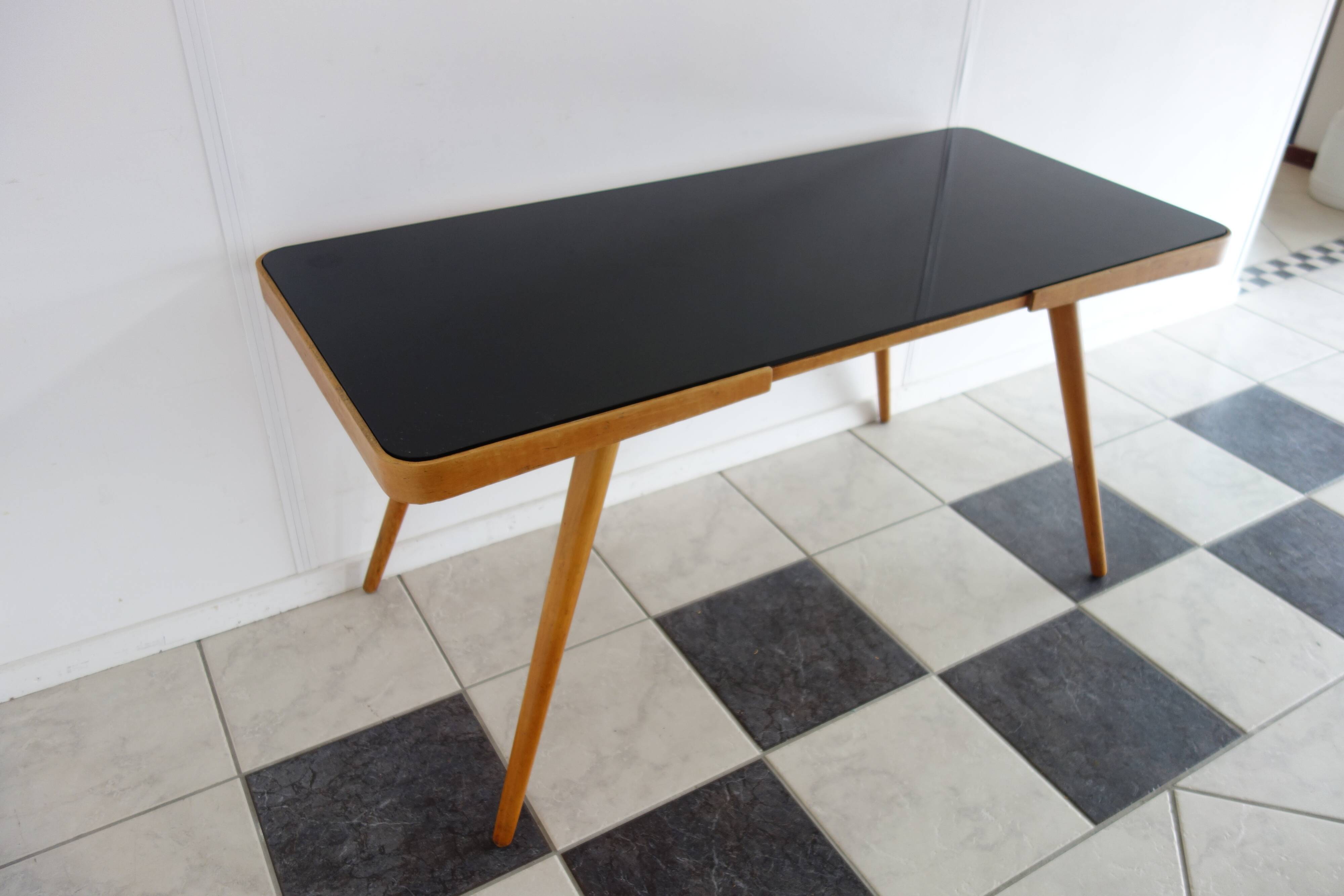 Jiri Jiroutek table in glass, 1960s