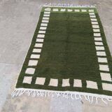 Beni Ouraine handwoven rug, traditional style, size 140 x 270 cm