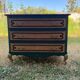 Vintage chest of drawers with 3 drawers, fully refurbished.