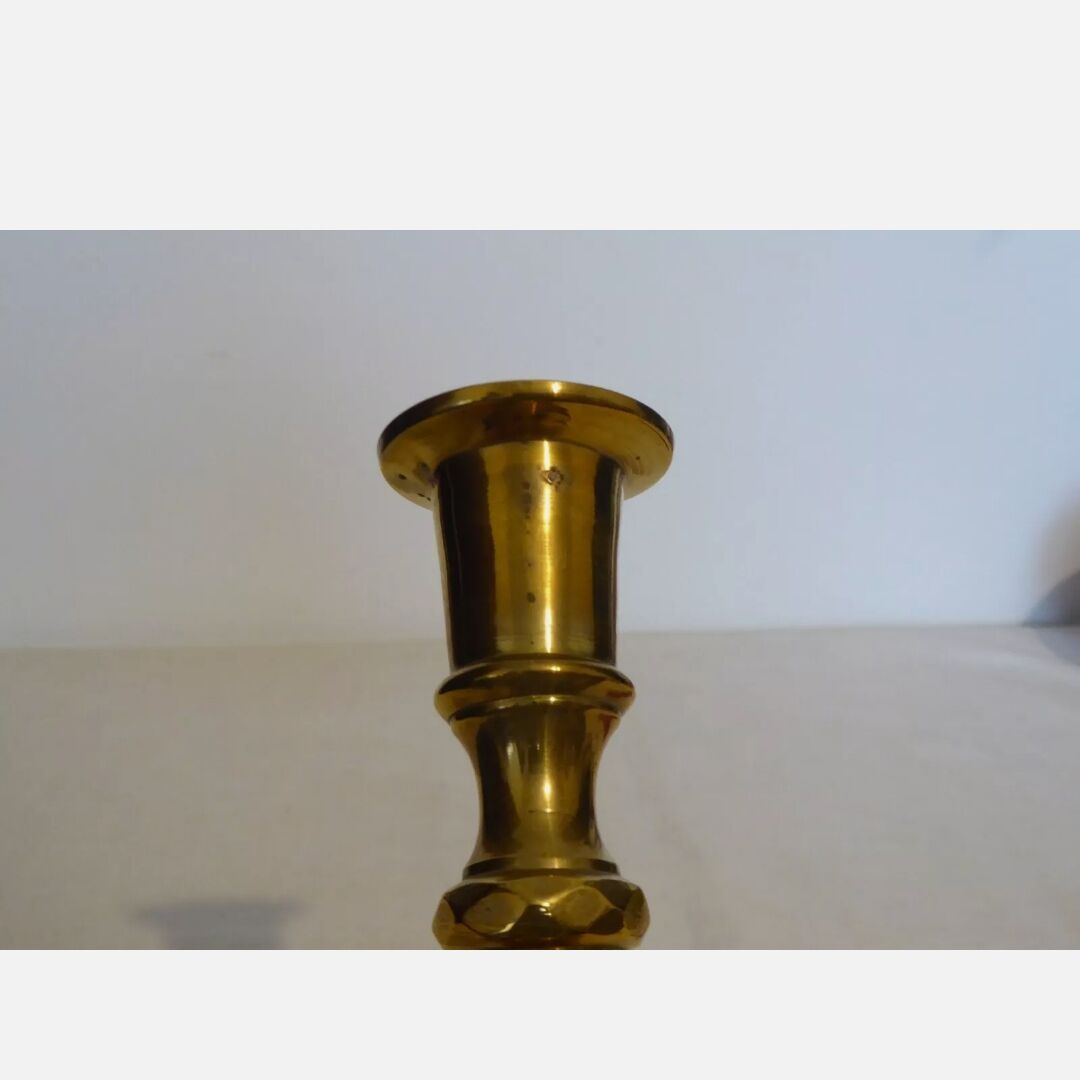 Brass candlestick