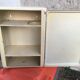 Vintage metal medicine cabinet wall closet in its juice
