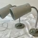 Pair of cogit workshop lamps
