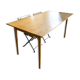 Table à manger sur-mesure en chêne massif — style scandinave - ébéniste
