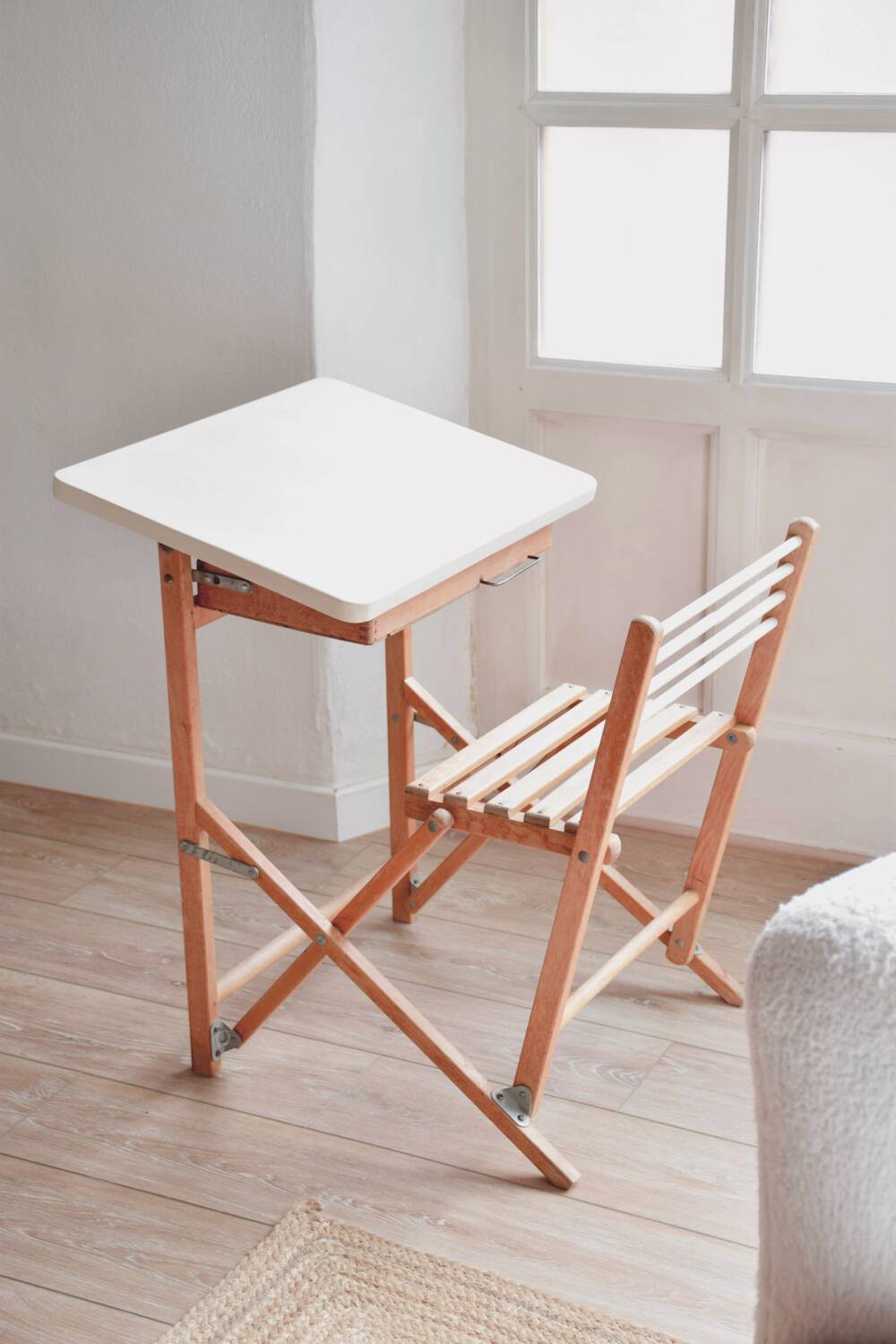 Plideal 60's Foldable School Desk