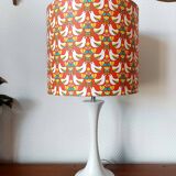 1970s orange bird tulip lamp