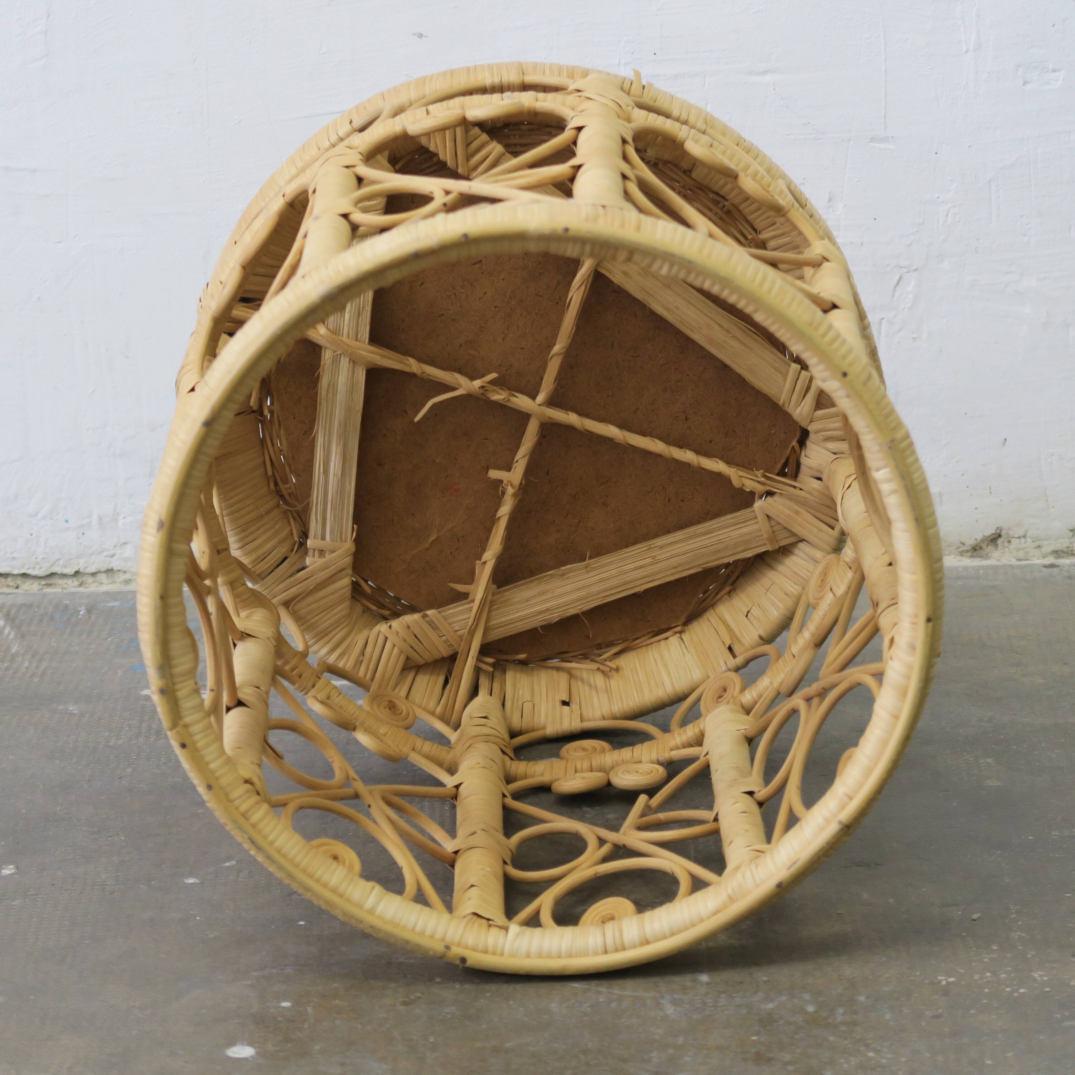Rattan stool
