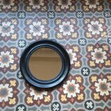 Round mirror style Napoleon III - 37x37cm