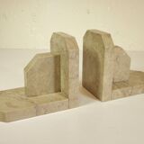 Pair of marble bookends