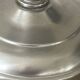 Brushed aluminium lamp 43cm 1970s