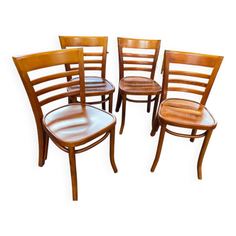 Suite of 4 bistro chairs