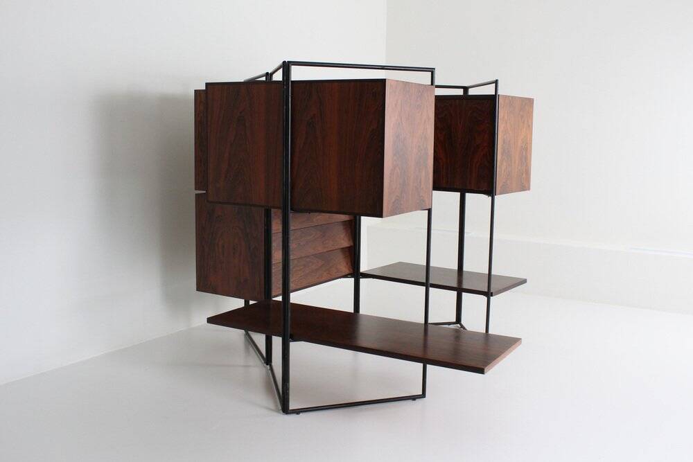 Adjustable wall unit by Taichiro Nakai for La Permanente Mobili, 1953