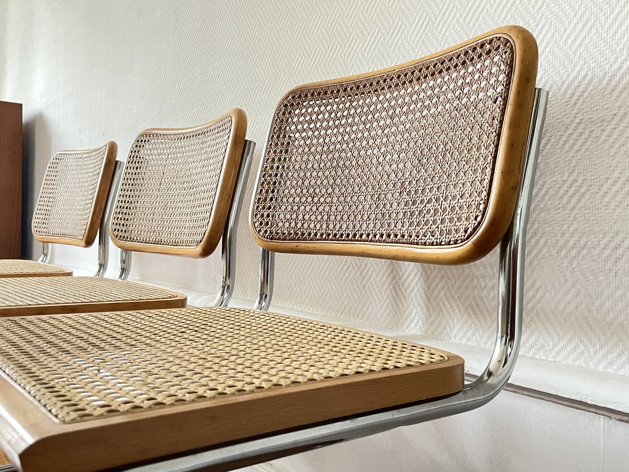 Lot of 5 cesca b32 by marcel breuer made in italy