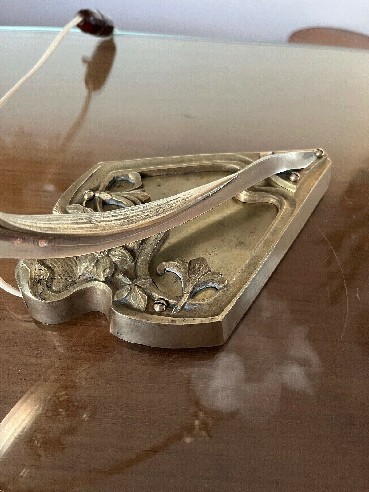 Art Nouveau bronze lamp 20 years