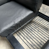 Bastiano Sofa by Tobia Scarpa for Knoll – Black Leather