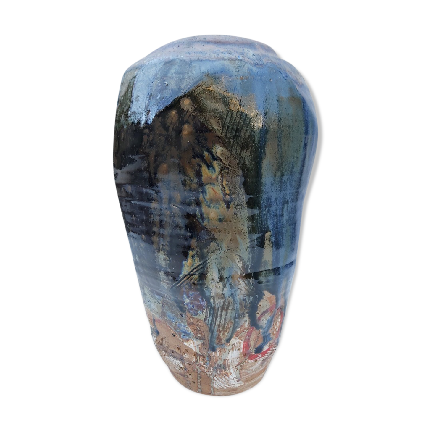 Vase Thierry Basile céramique 38 cm
