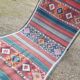 Vintage Turkish hallway rug 154x347 cm