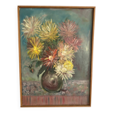 Painting on canvas bouquet, oil on canvas