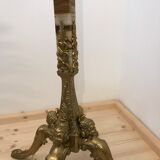 Bronze and onyx coat rack